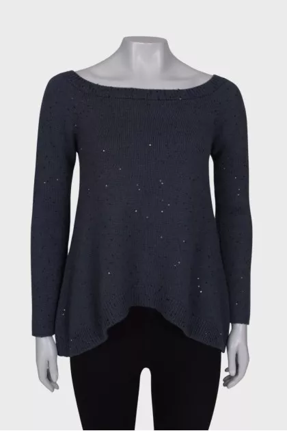 Silk and cashmere sweater