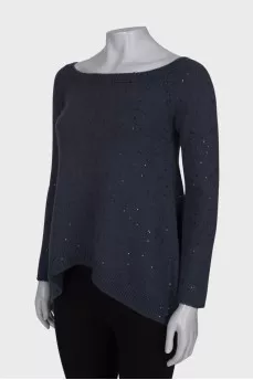 Silk and cashmere sweater