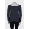Silk and cashmere sweater
