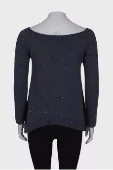 Silk and cashmere sweater