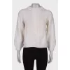 Knitted wool sweater