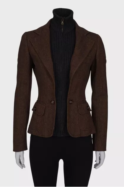 Slim fit blazer combo jacket 