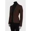 Slim fit blazer combo jacket 