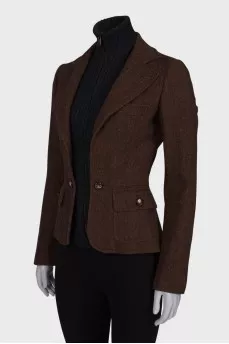Slim fit blazer combo jacket 
