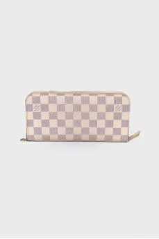 Milk leather wallet