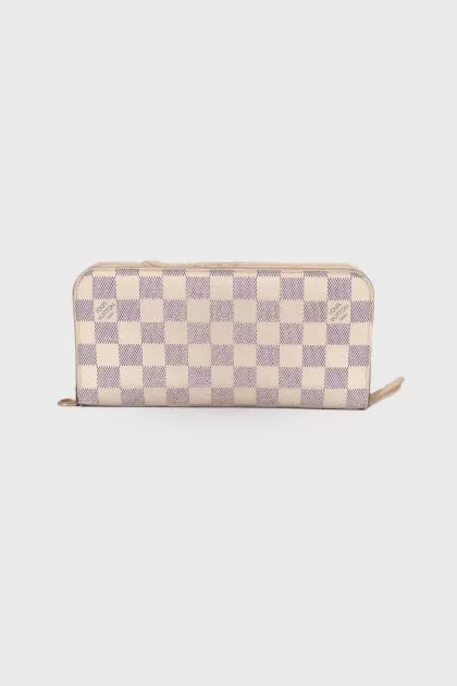 Milk leather wallet