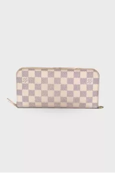 Milk leather wallet