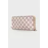 Milk leather wallet