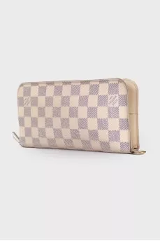 Milk leather wallet