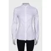 Fitted Bianco shirt with tag