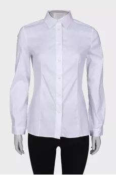 Fitted Bianco shirt with tag