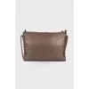 Chain leather bag