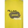Men's yellow t-shirt with embroidery