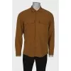 Men's silk shirt