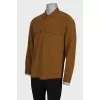 Men's silk shirt