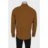 Men's silk shirt