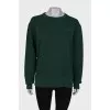 Dark green sweatshirt