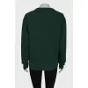 Dark green sweatshirt