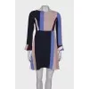 Mixed color dress