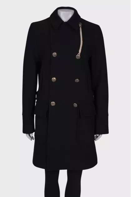 Double-breasted coat