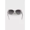 Translucent embellished sunglasses