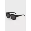 Rectangular sunglasses