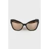 Gold and black sunglasses  