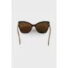 Gold and black sunglasses  