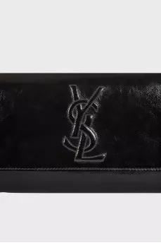 Patent leather clutch