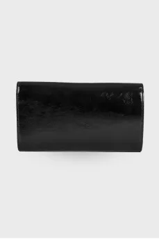 Patent leather clutch