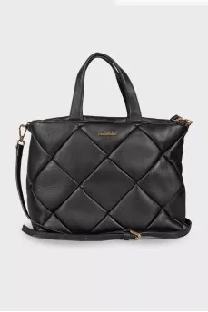 Quilted leather bag