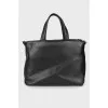 Quilted leather bag