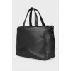 Quilted leather bag