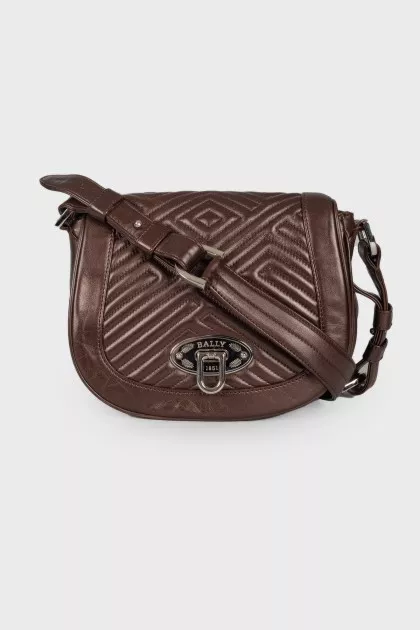 Quilted leather bag