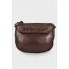 Quilted leather bag