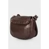 Quilted leather bag