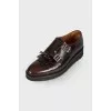 Patent leather shoes