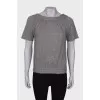 Cashmere gray T-shirt