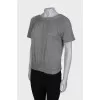 Cashmere gray T-shirt