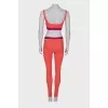 Coral tracksuit with top