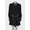 Linen black dress