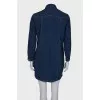 Denim shirt dress