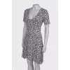Abstract print dress