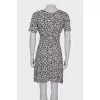 Abstract print dress