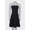 Black bandeau dress