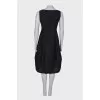 Black midi dress