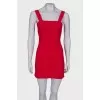  Red dress body-con shape