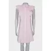 Light pink dress with ruffles