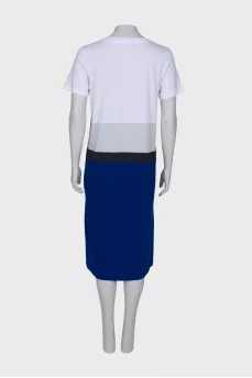 Shift dress with tag
