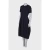 Navy blue maxi dress
